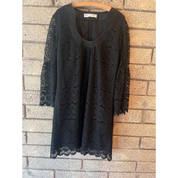 Trina Turk Lace Dress Sz L - Picture 1 of 5